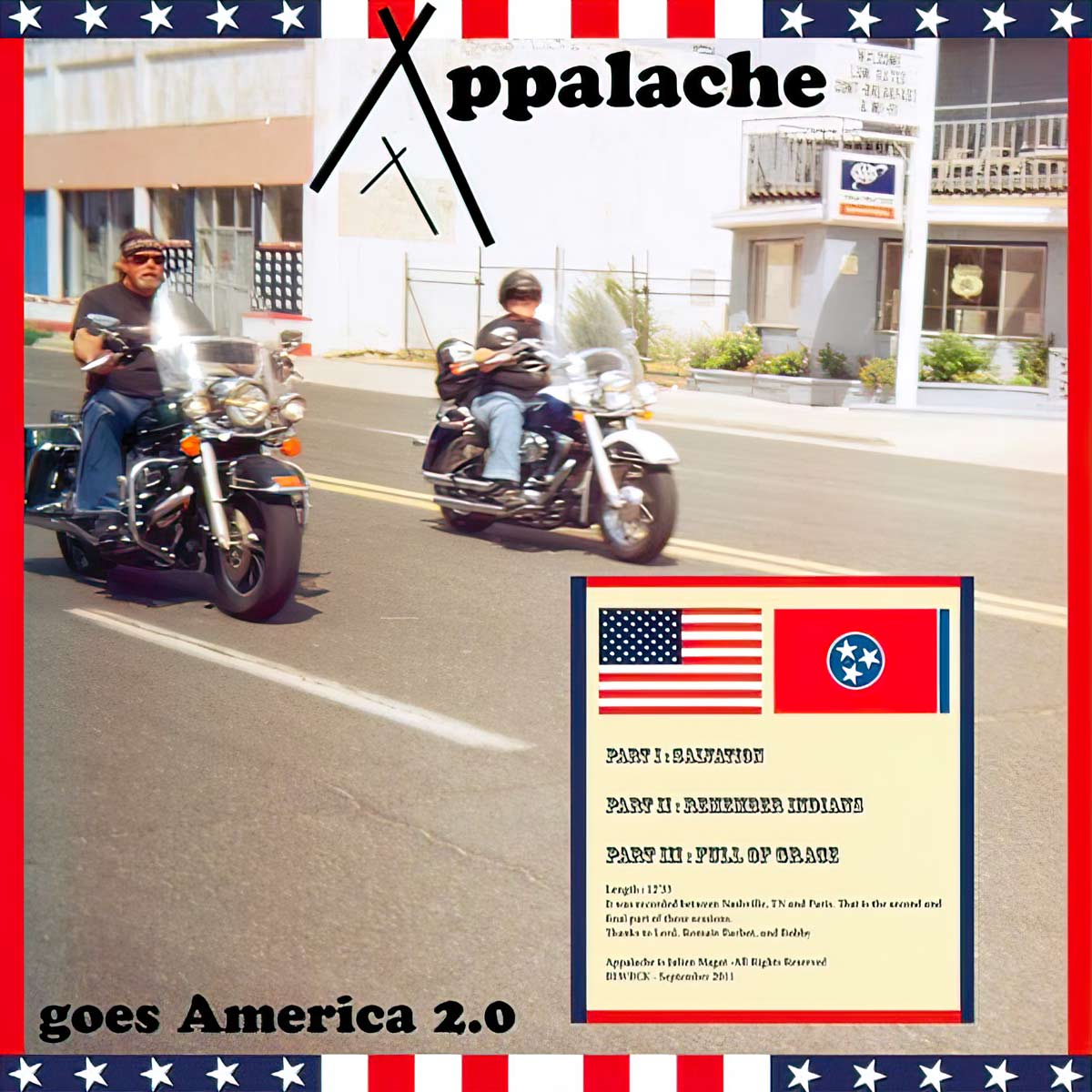 Appalache, Goes America 2.0, Digital Album Cover